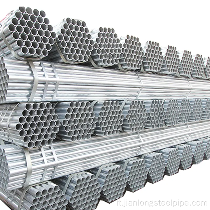 Q345 Z180 tubo rettangolare galvanizzato